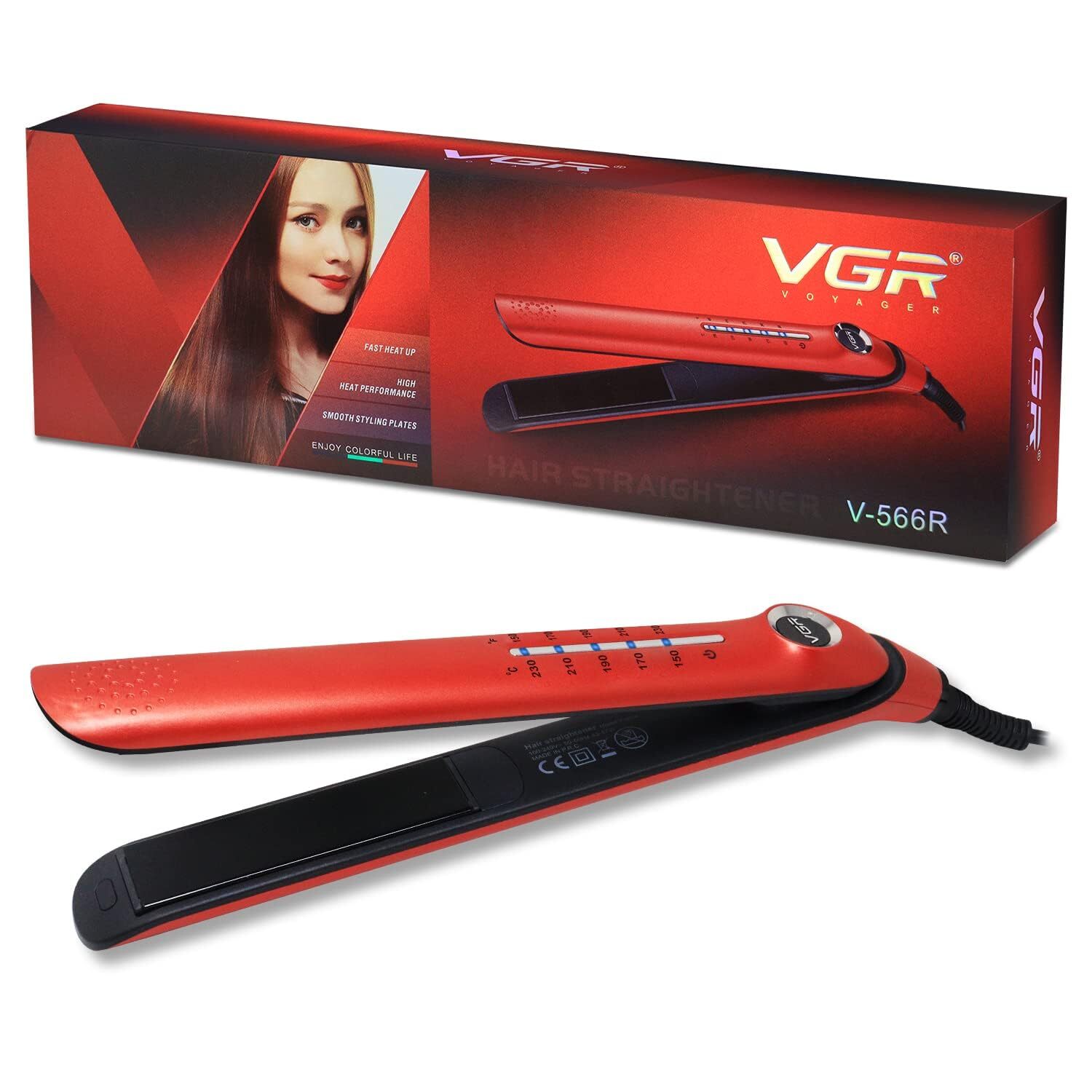 مكواه الشعر في جي آر V-566R