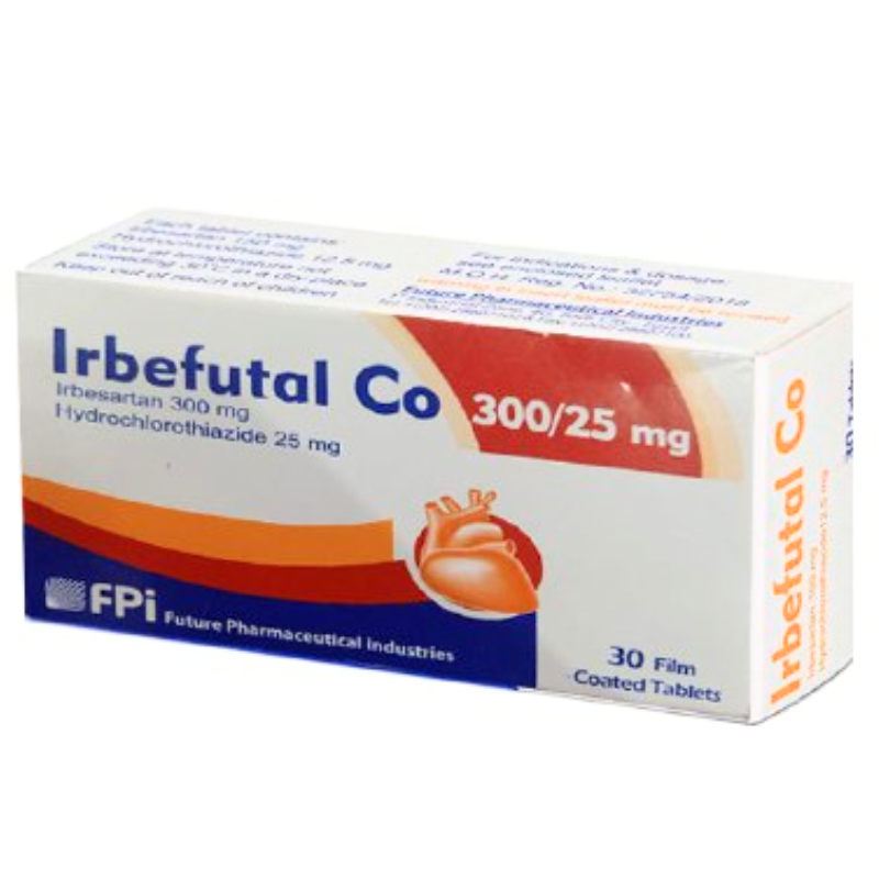 إربيفوتال كو ٣٠٠/٢٥ ملغ ٣٠ قرص