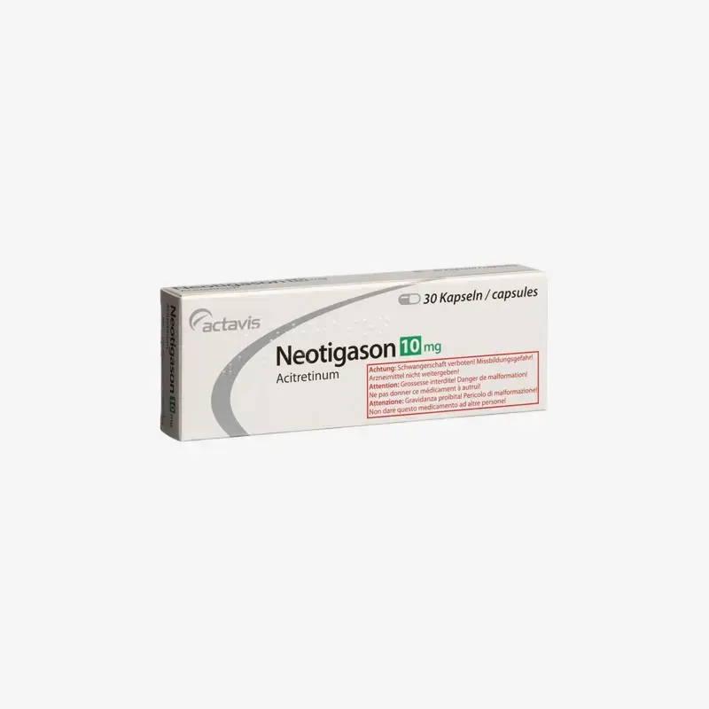 Neotigason 10 mg - 30 Capsules - Order Now | Vezeeta Pharmacy