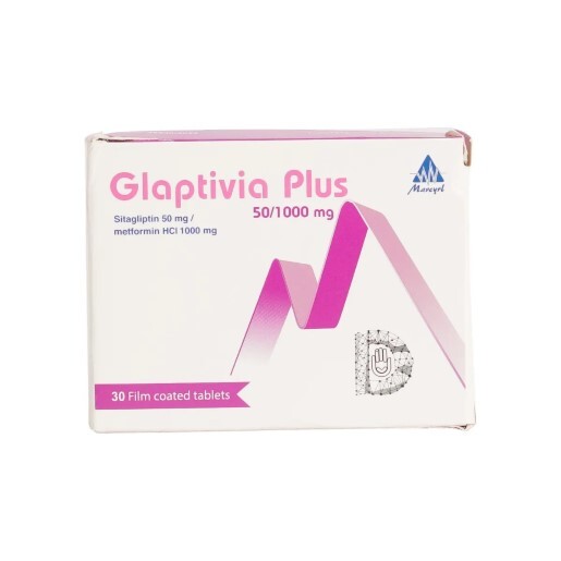 جلابتيفيا بلس 50/1000 مجم 14 قرص