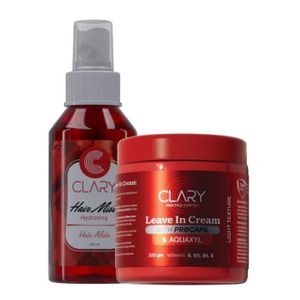 عرض كريم كلاري ليف إن + معطر للشعر