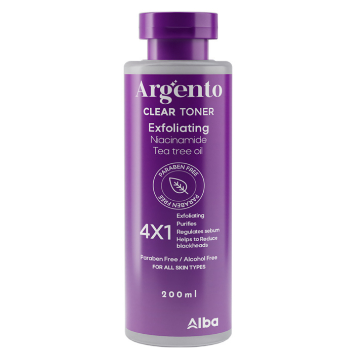 ارجنتو كلير تونر 200 مل