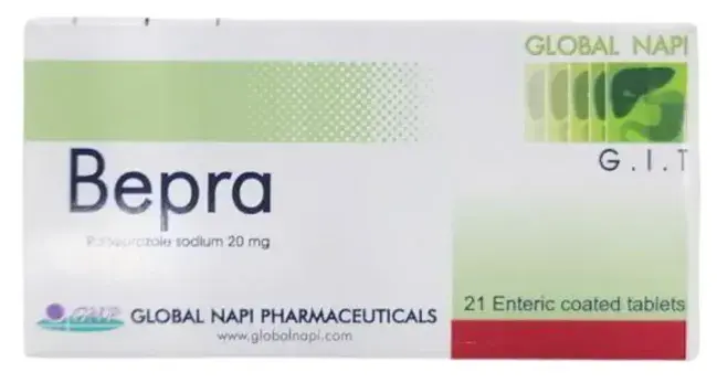 بيبرا 20 مجم 21 قرص