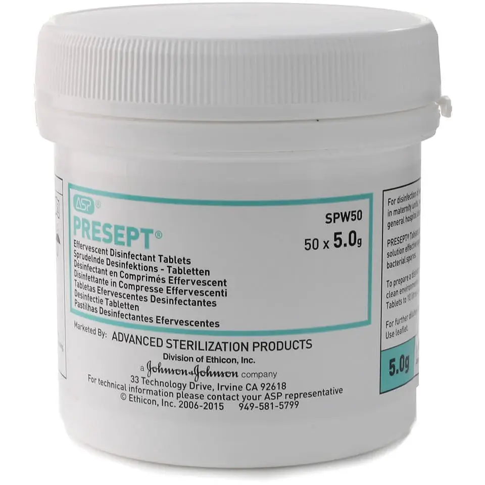 بريسيبت اقراص مطهرة فوارة - 5 جم