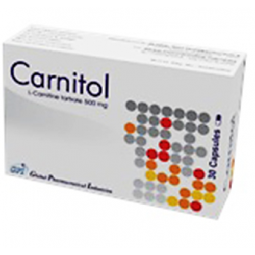 كارنيتول 500 مجم 30 كبسولة