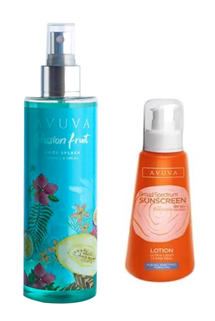 افوفا بودي سبلاش باشون فروت + صن سكرين 250 مل