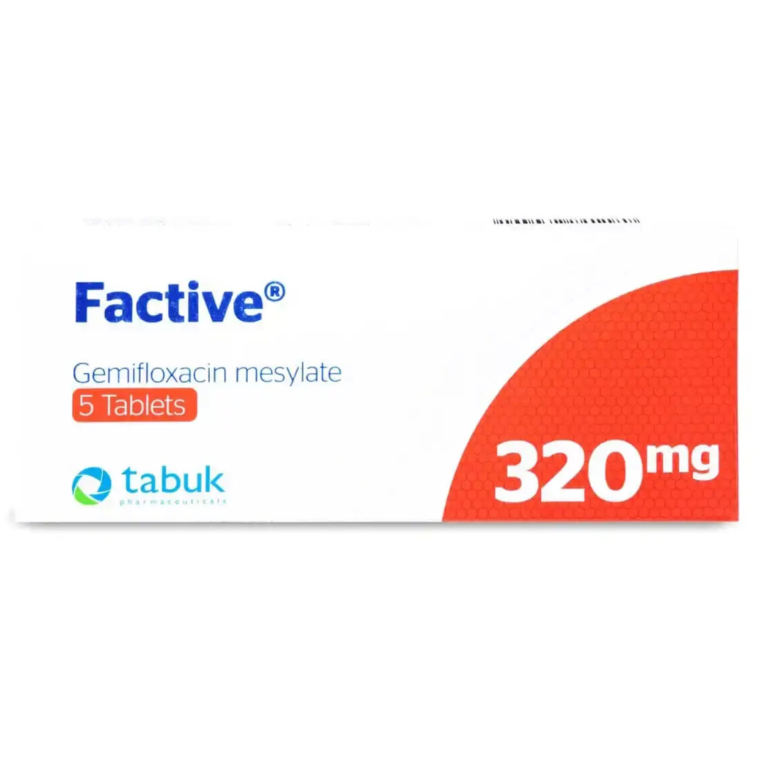 factive 320 mg 5 film coated tablets