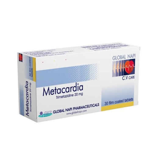 ميتاكارديا 20 مجم 30 قرص