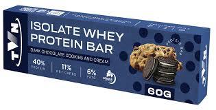 تي في ان- بروتين بار - شوكولاته غامقه