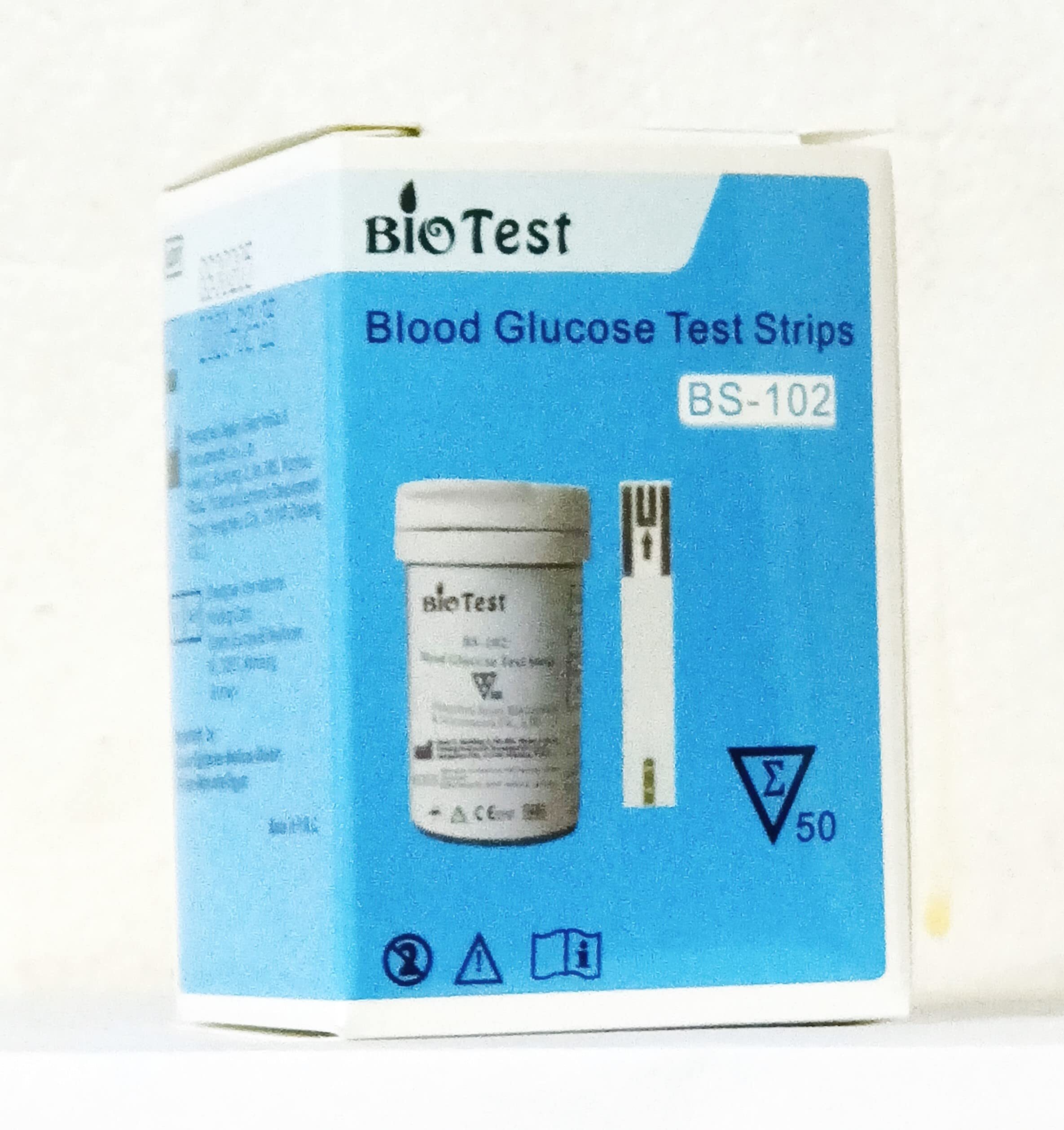 بيو تيست شرائط قياس سكر الدم 50 شريط