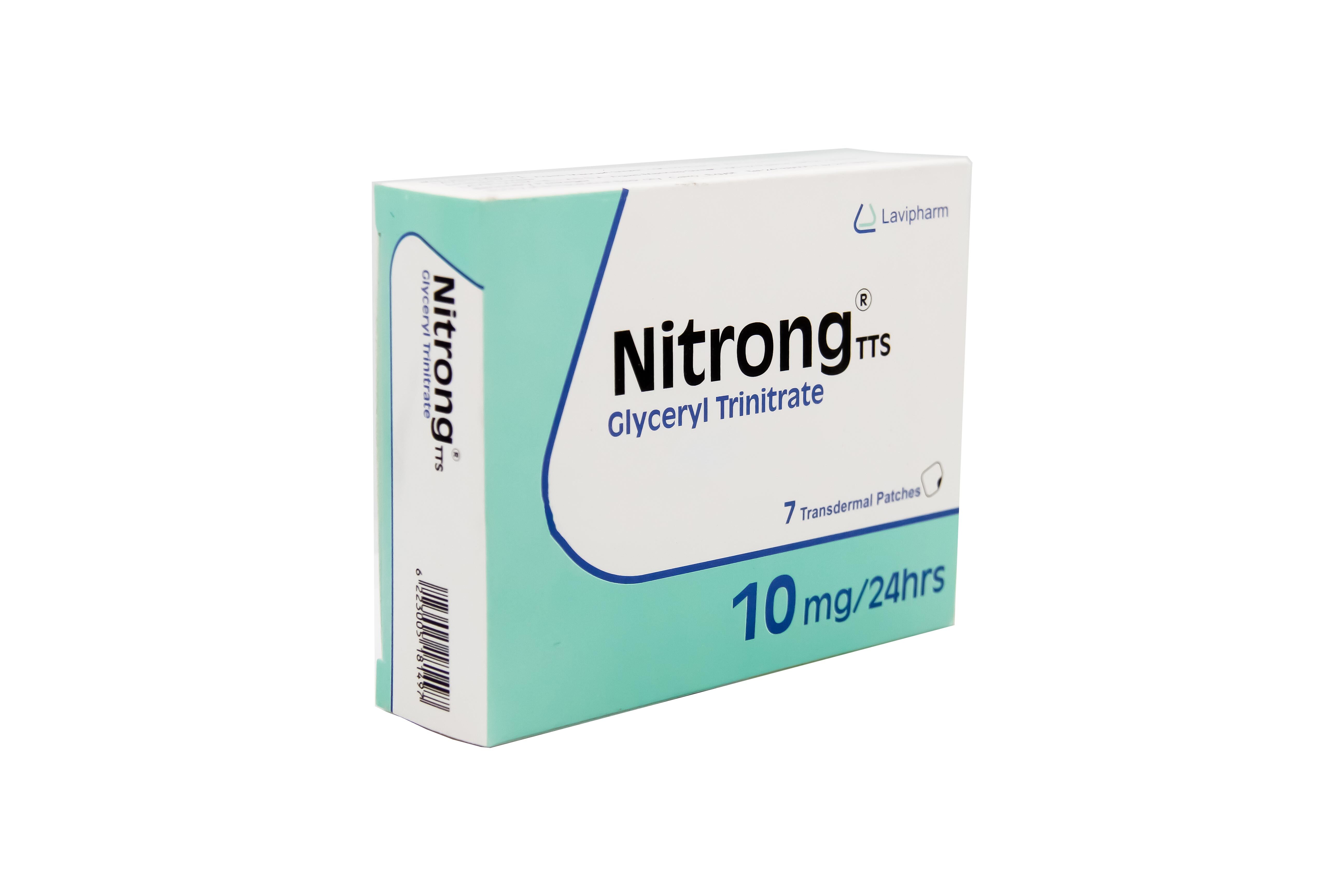 نيترونج تي تي اس 10 ملجم / 24 ساعة 7 لصقات