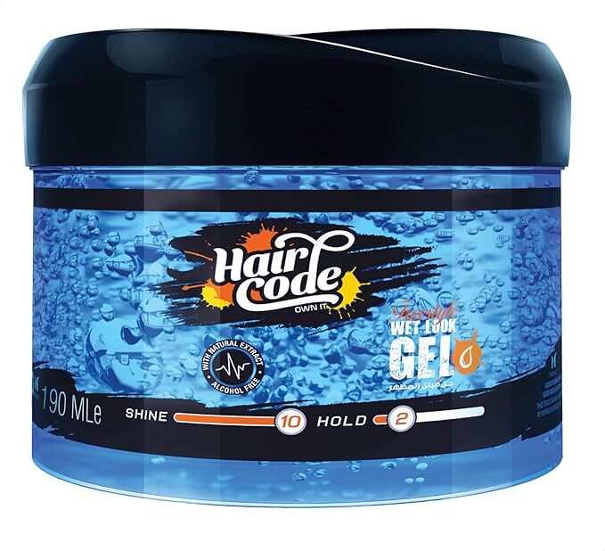Hair Code Free Style Wet look Gel - 190 ML