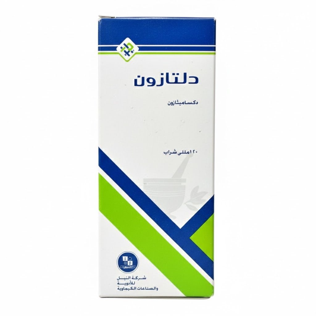دلتازون 0.25مجم/5مل شراب 120 مل