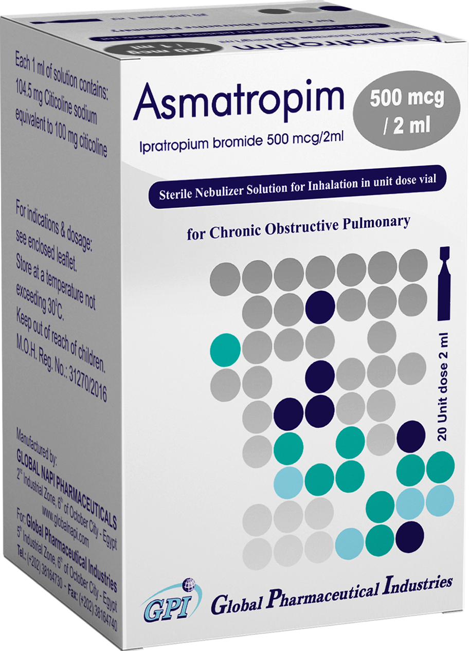 Asmatropim 500MCG/2ML 20 Unit Dose Vial
