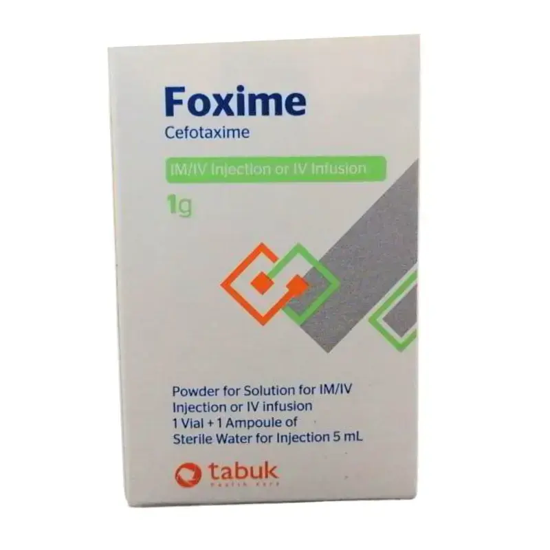 فوكسيم 1 جم فيال للحقن العضلي والوريدي