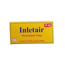 INLETAIR 10 MG 10 TABLETS
