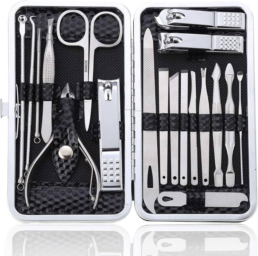 طقم باديكير 19 قطعة