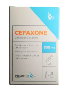 سيفاكسون 500 مجم فيال عضل