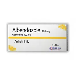 ALBENDAZOLE 400 MG 6 TAB