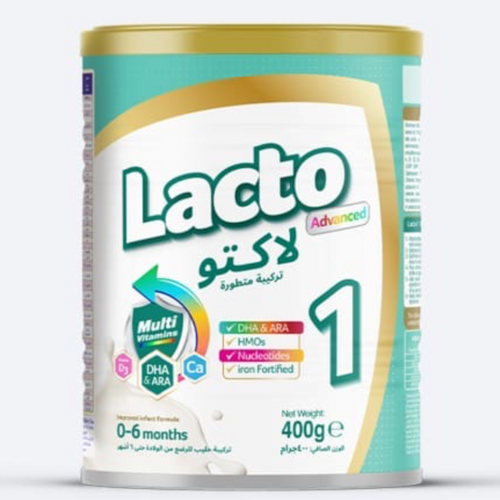 لاكتو 1 ادفانسيد 0-6 شهر لبن 400 جرام