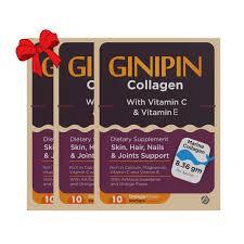 عرض جينيبين سوبر كولاجين (نكهة البرتقال) 10 أكياس × 3 علب
