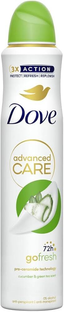 دوف جو فريش بخاخ برائحة الخيار والشاي الأخضر للنساء 75 مل