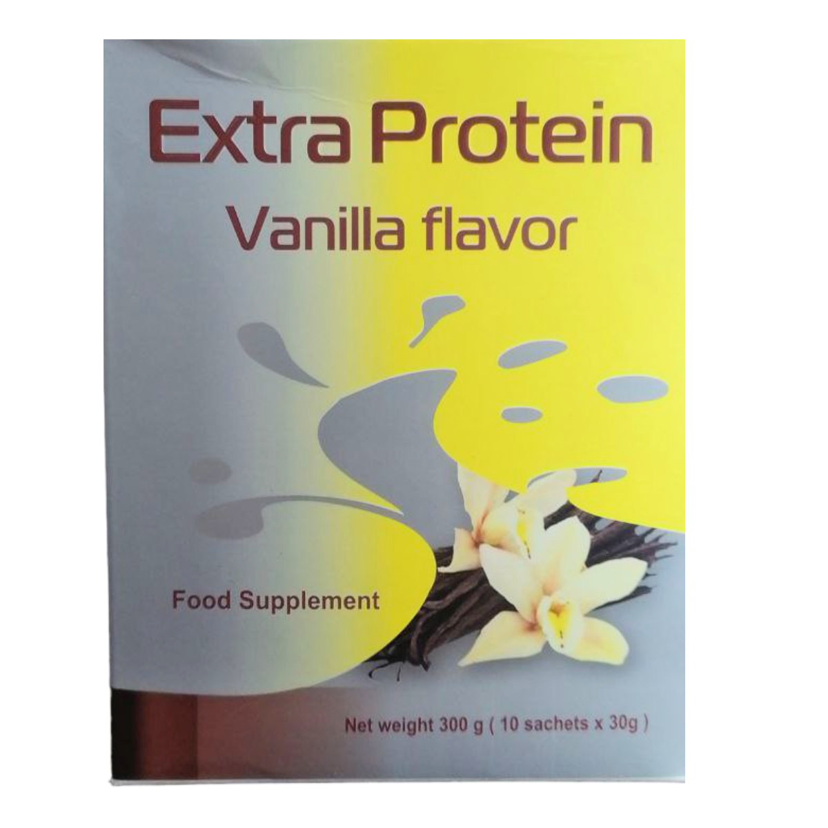 اكسترا بروتين اكياس بطعم الفانيليا