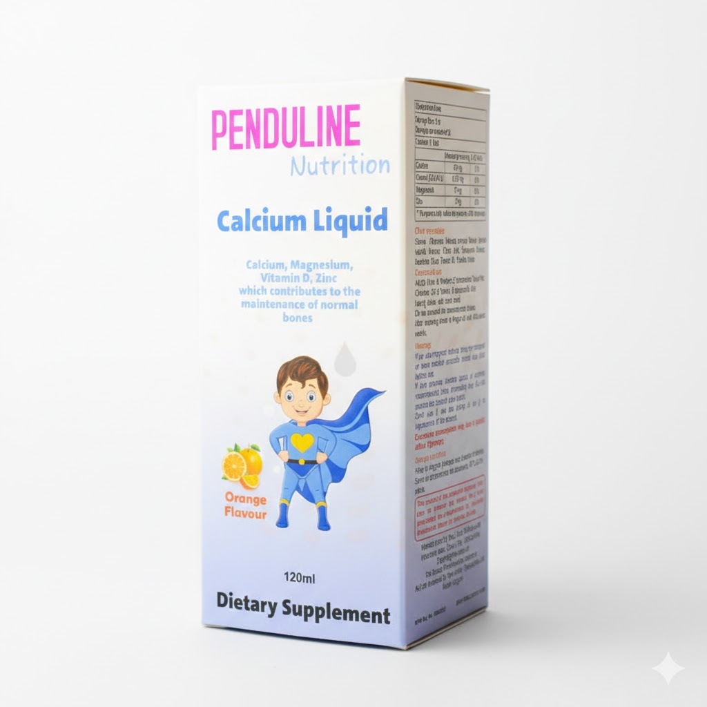 بندولين نيوترشن كالسيوم برتقال 120 مل