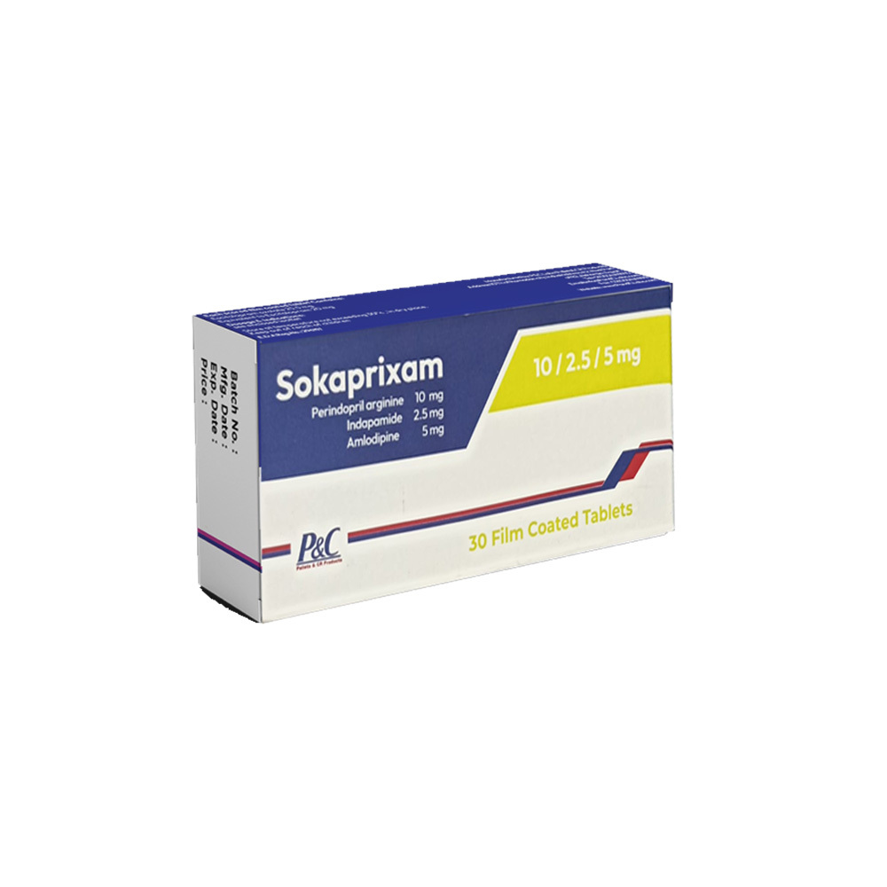 سوكابريكسام 5/2.5/10 مجم 30 قرص مغلف