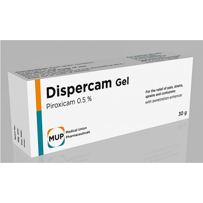DISPERCAM GEL 0.5% 15GM