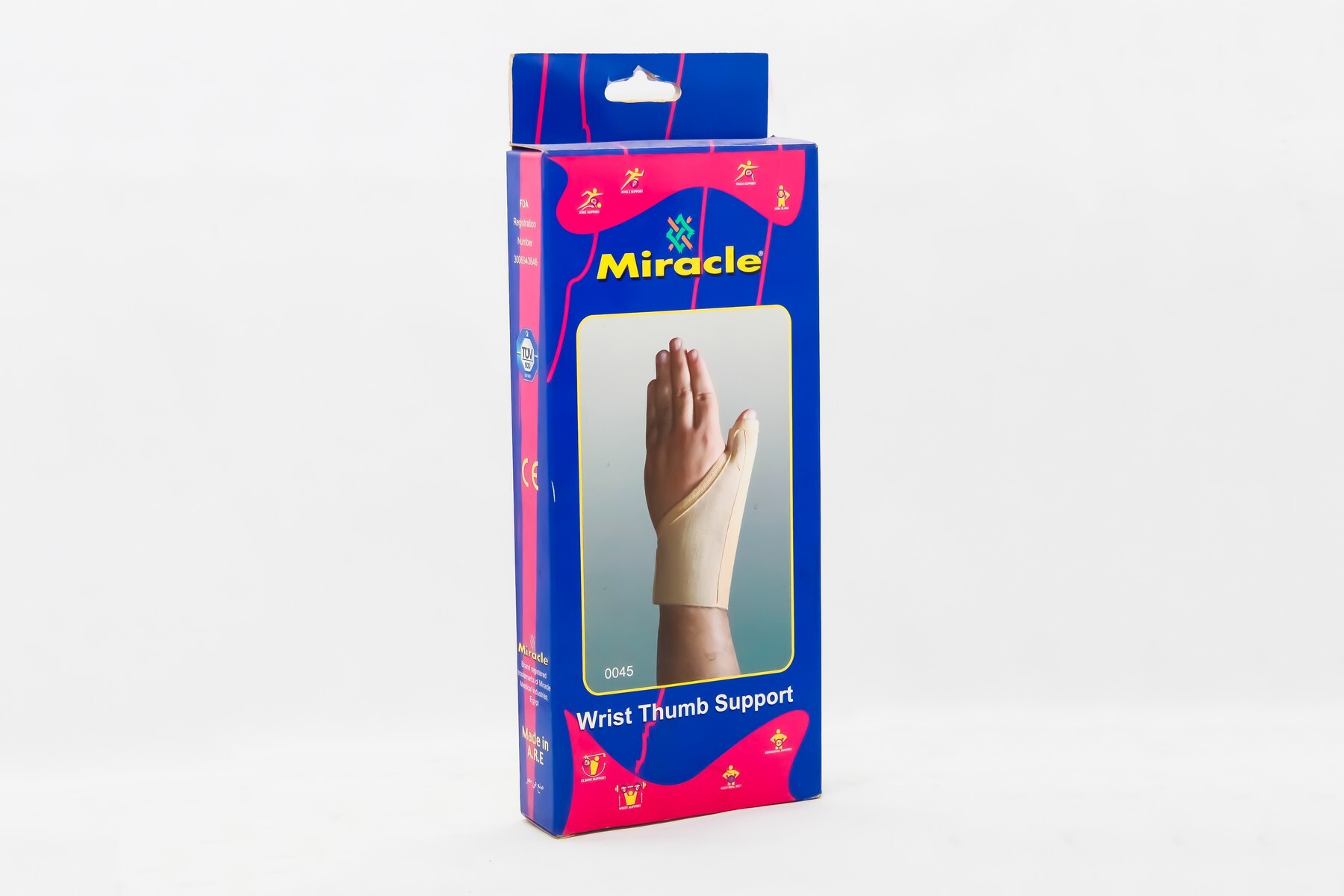 ميراكل دعامه اصبع يمين XS