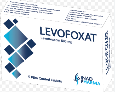 ليفوفوكسات 500 مجم 5 أقراص