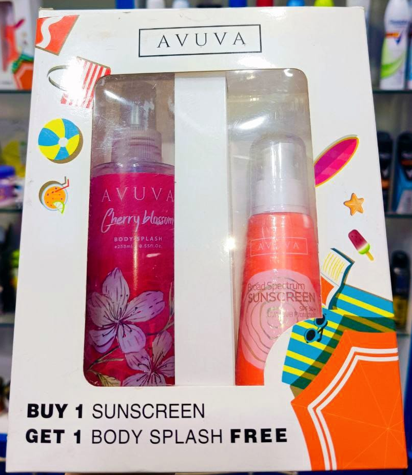 افوفا بودي سبلاش شيري 253 مل + صن سكرين 50 مل