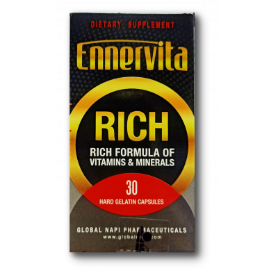 اينرفيتا ريتش 30 كبسولة جيلاتينية صلبة