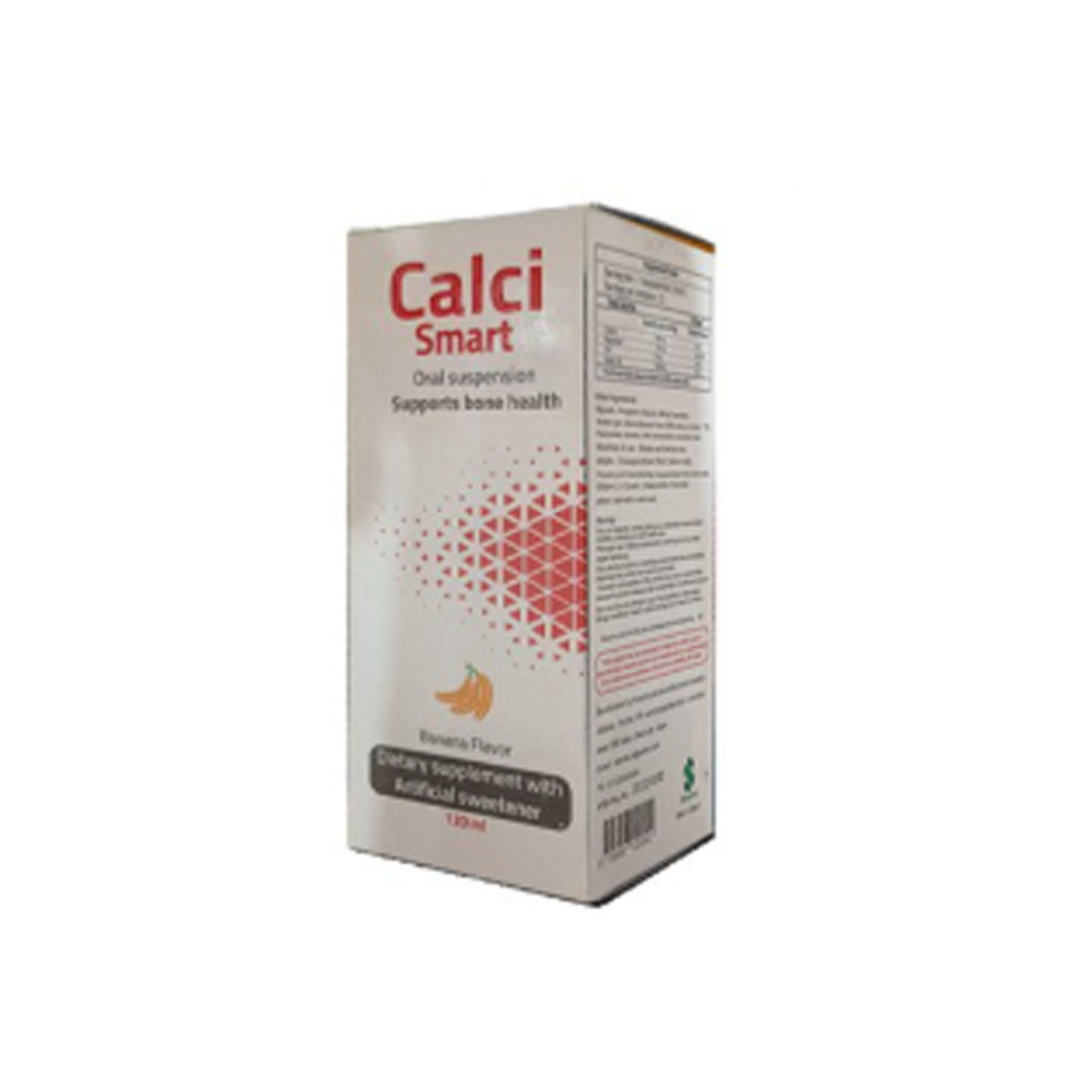 كالسى سمارت شراب معلق بنكهة الموز 120 مل