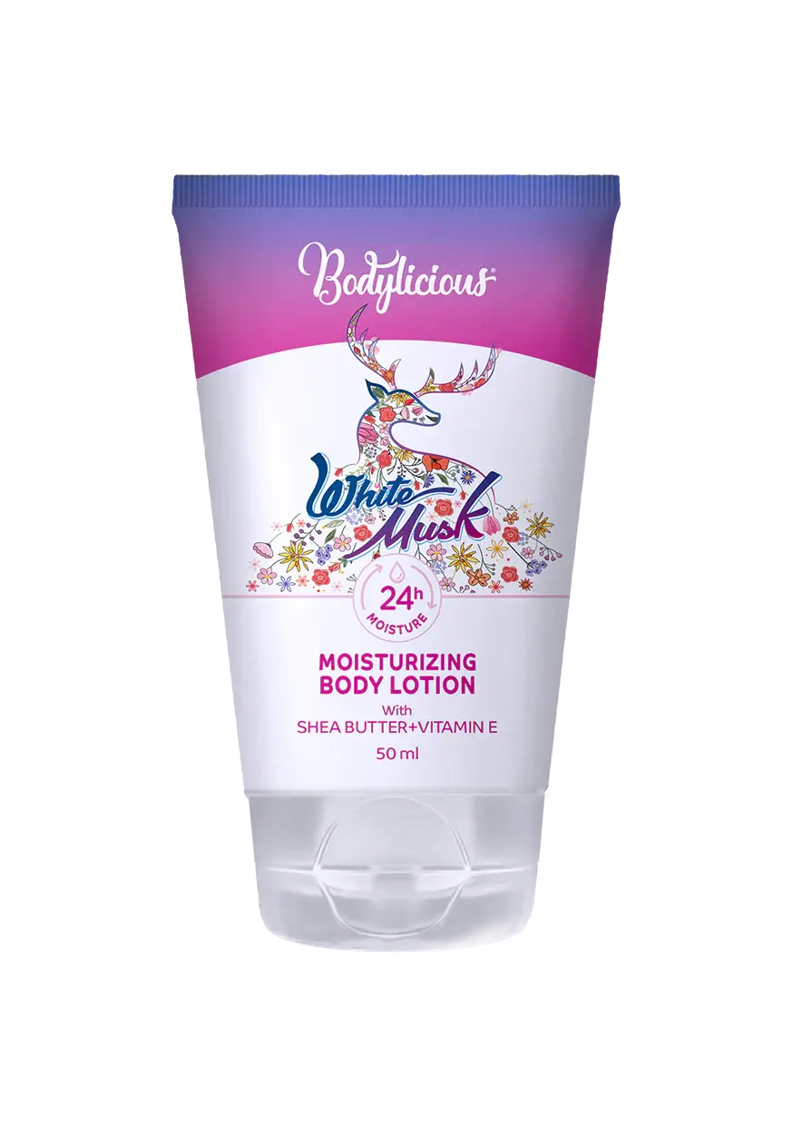 بودي ليشيس مسك ابيض لوشن الجسم - 50 مل