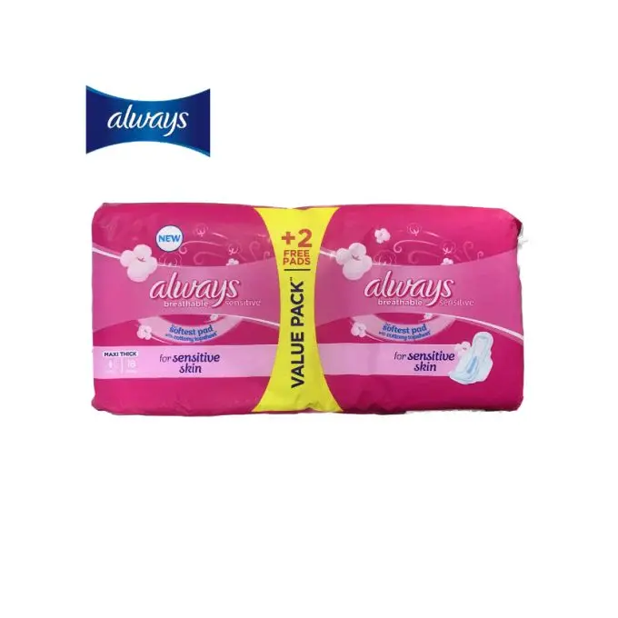 Always Maxi Long Sensitive 18 Pad