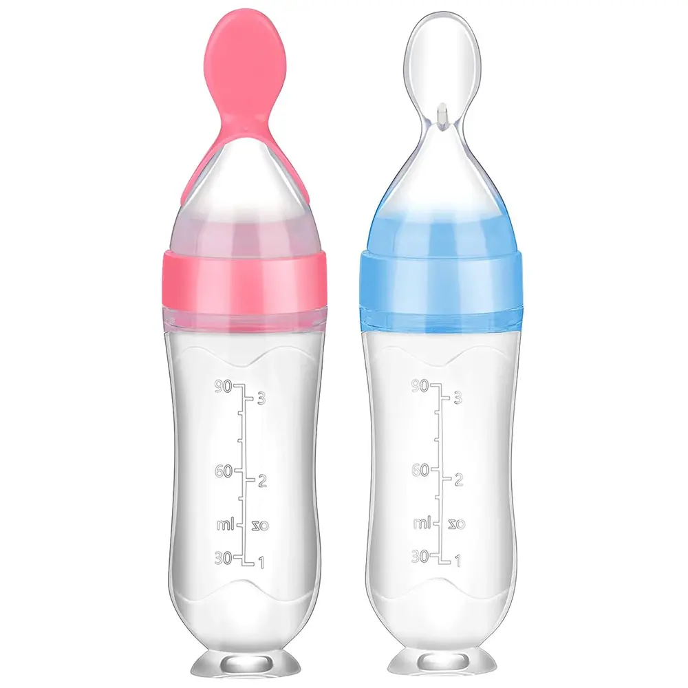 اكتيف بيبي ببرونة 250مل بمعلقة