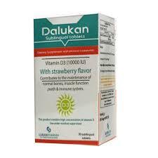 Dalukan Vitamin D3 10000 IU 30 Tab