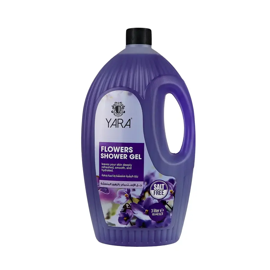 شاور جل يارا- فلاورز- 3 لتر