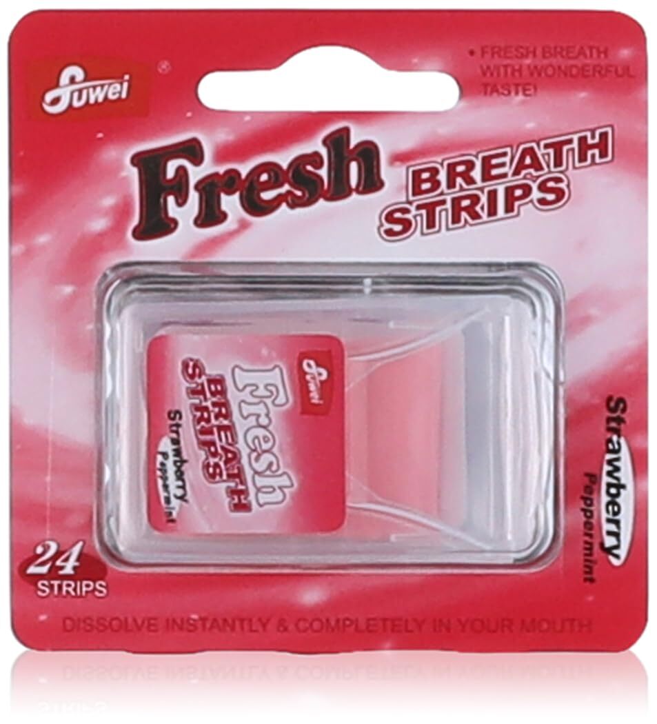 شرائح فريش بريس بالفراولة والنعناع 24 قطعة