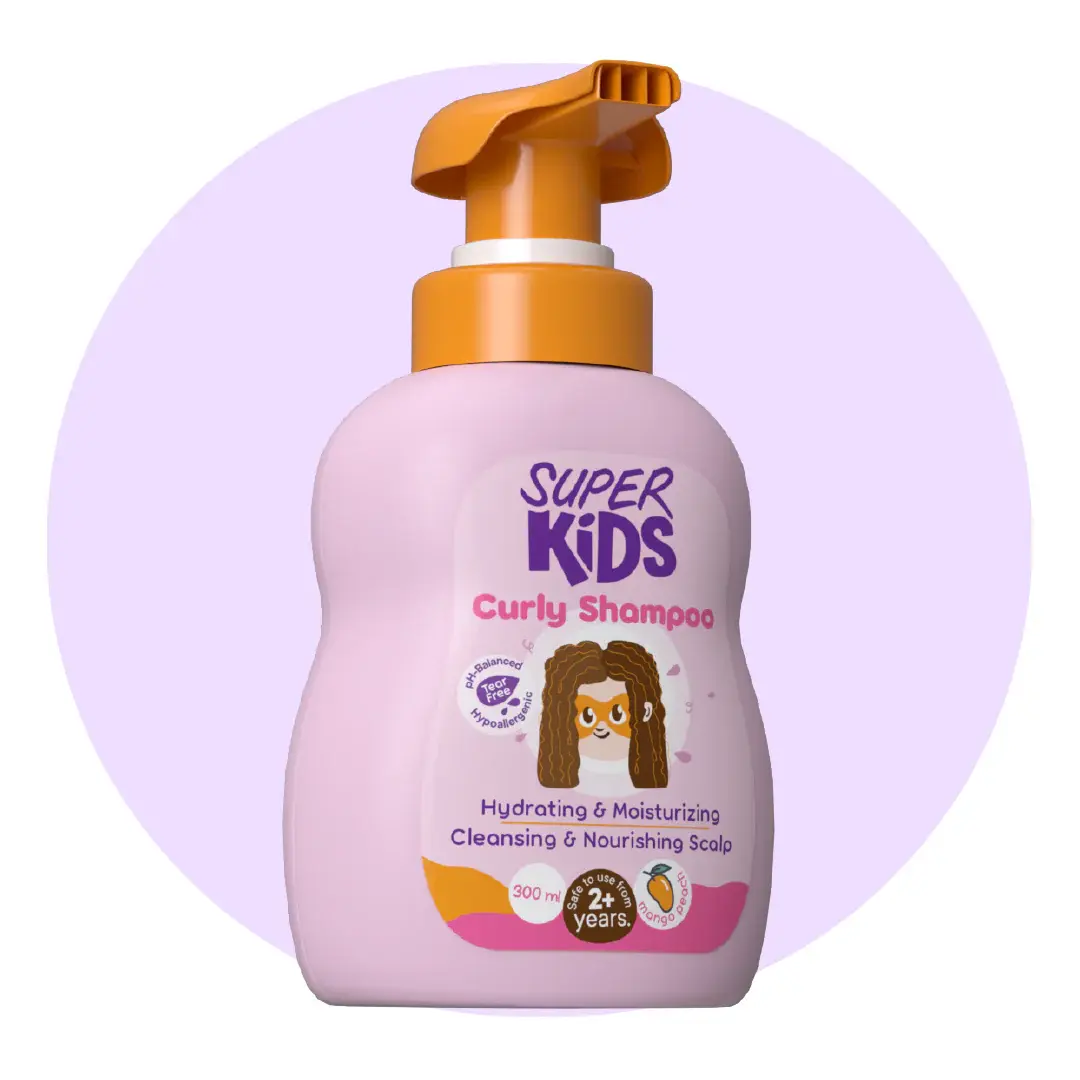 سوبر كيدز كيرلي شامبو ٣٠٠ مل