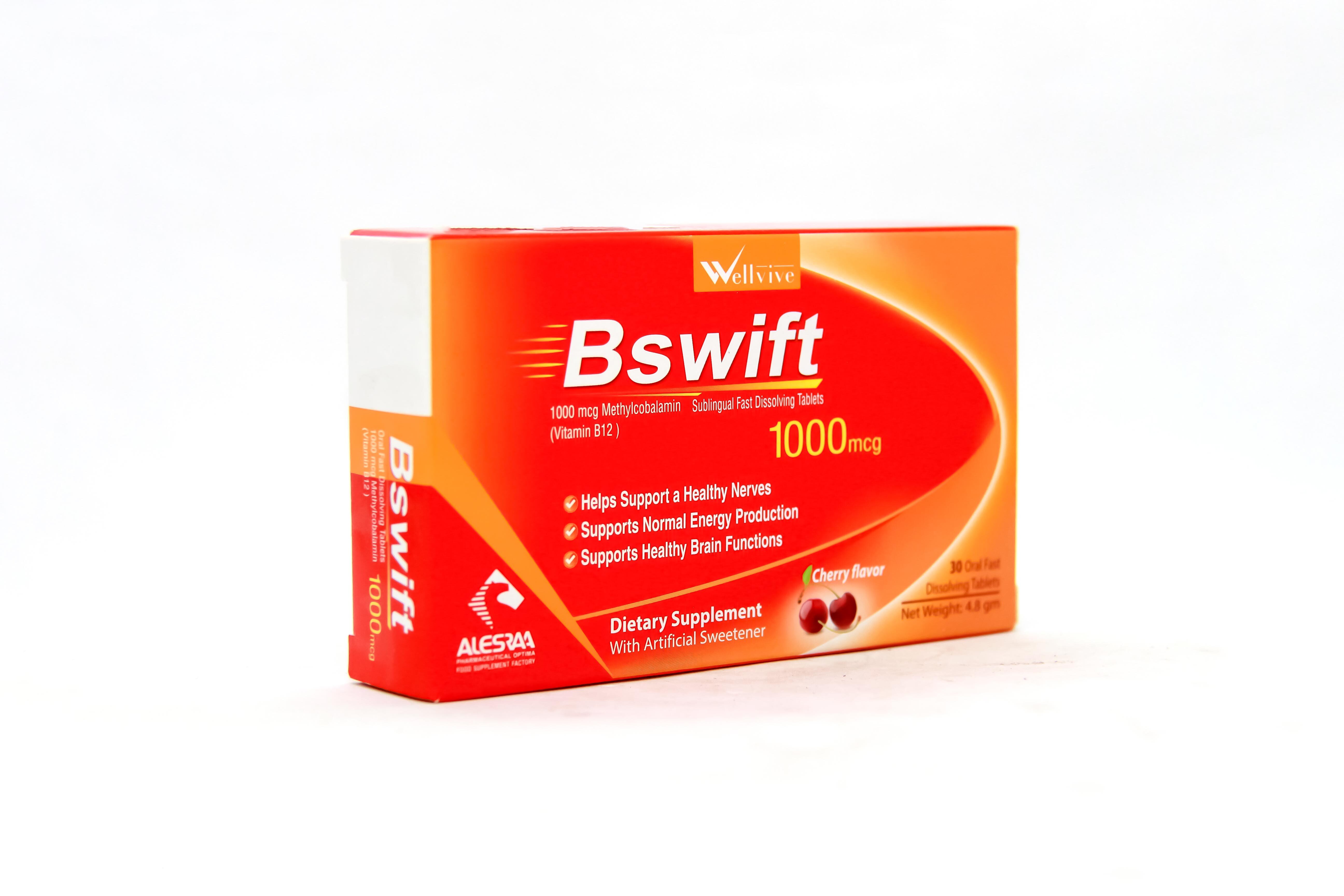 Bswift 1000 Mcg 30 Oral Fast Disolving Tablets