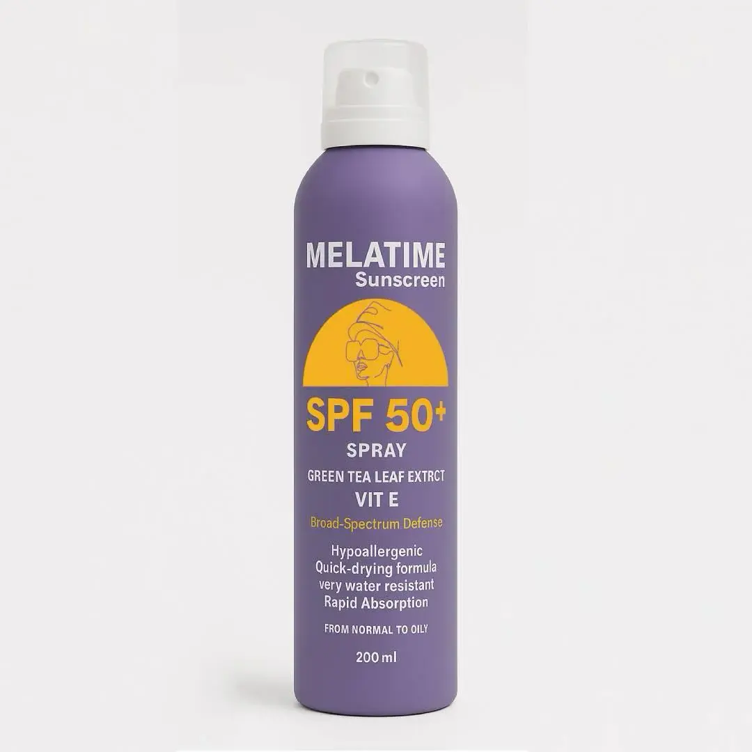 melatime sunscreen 50+spf
