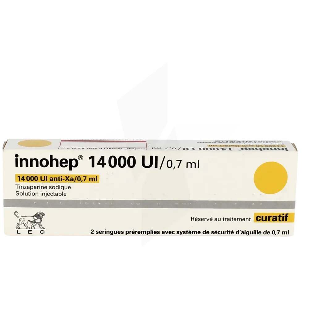 Innohep anti-xa 10000 I.U. /0.5 ML (0.7 ML)* 2 Prefilled Syringe ...