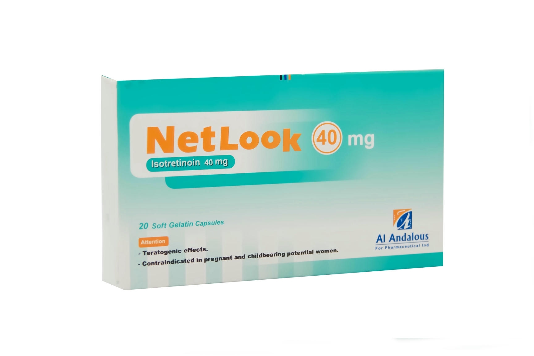 نت لوك 40 مجم 20 كبسولة