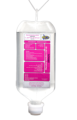 مانيتول 20% محلول وريد 500 مل