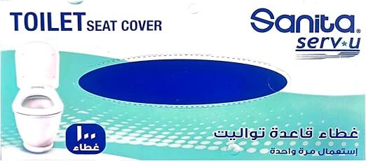 سانيتا غطاء قاعدة تواليت - 100 قطعة