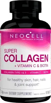 نيوسيل سوبر كولاجين + فيتامين ج و بيوتين 90 قرص